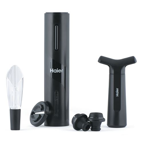 Set à vin électrique Haier HAWUKIT06 avec recharge USB Noir État correct Haier reconditionné disponible sur Fnac