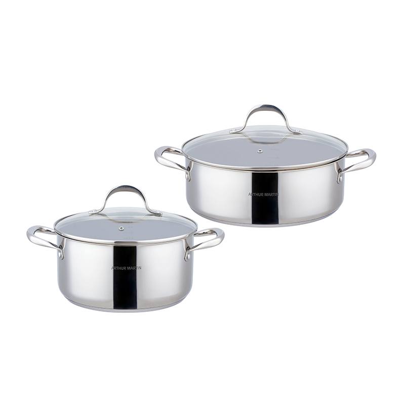 Set Arthur Martin Marmite Faitout Inox Bon état - 49,98 € Set Arthur Martin Marmite Faitout Inox Bon état reconditionné disponible sur Electro Depot