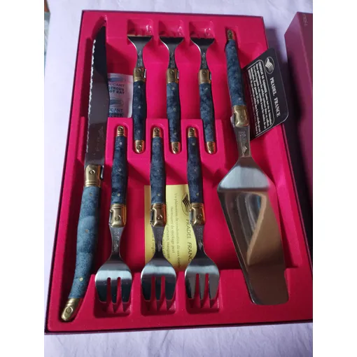 Acheter Set De Couverts A Dessert Laguiole occasion - 12,00 € Set De Couverts A Dessert Laguiole occasion reconditionné disponible sur Rakuten