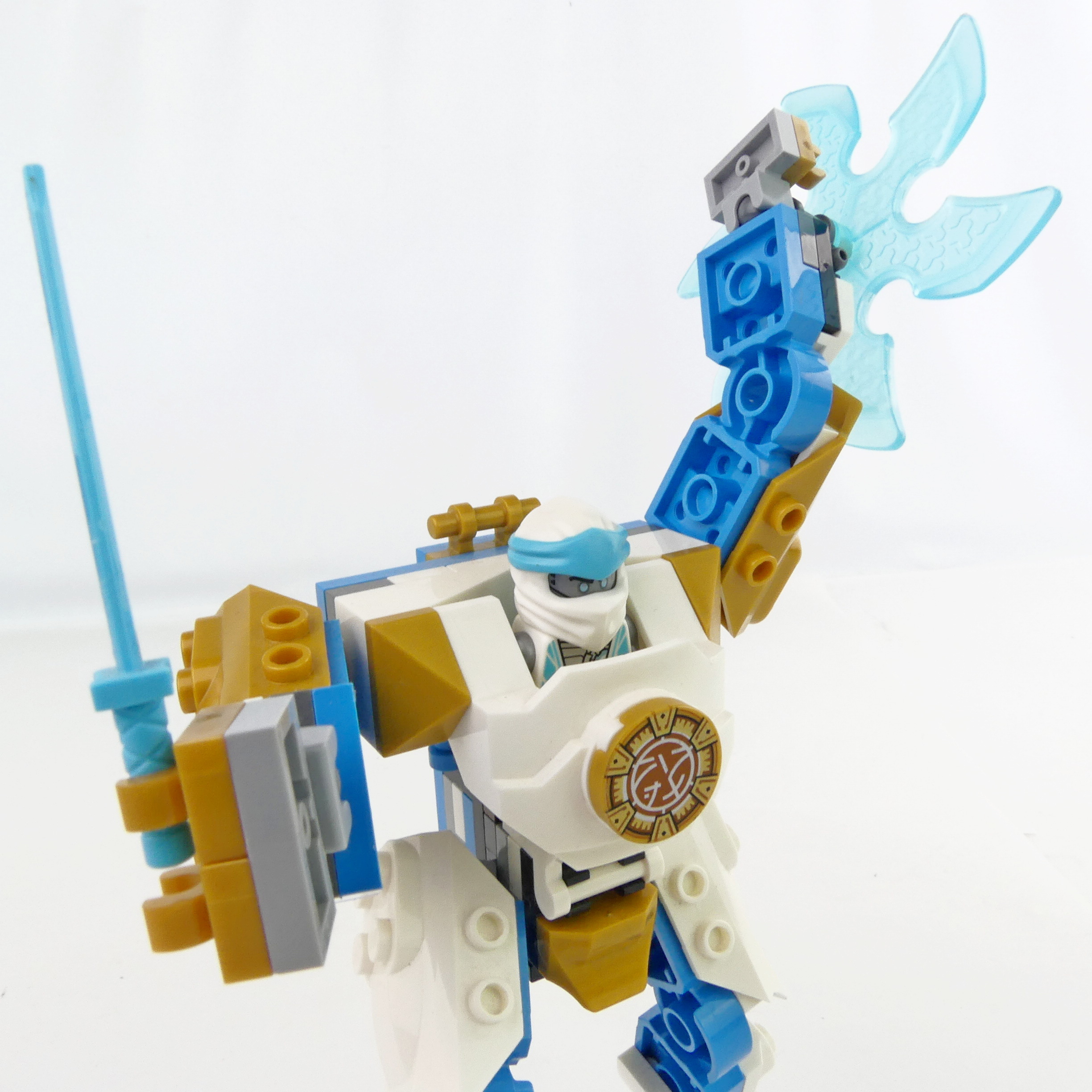 Voir photo 3 de Set LEGO Ninjago 71761 : Le robot de puissance de Zane Set LEGO Ninjago 71761 : Le robot de puissance de Zane Très bon état reconditionné photo 3