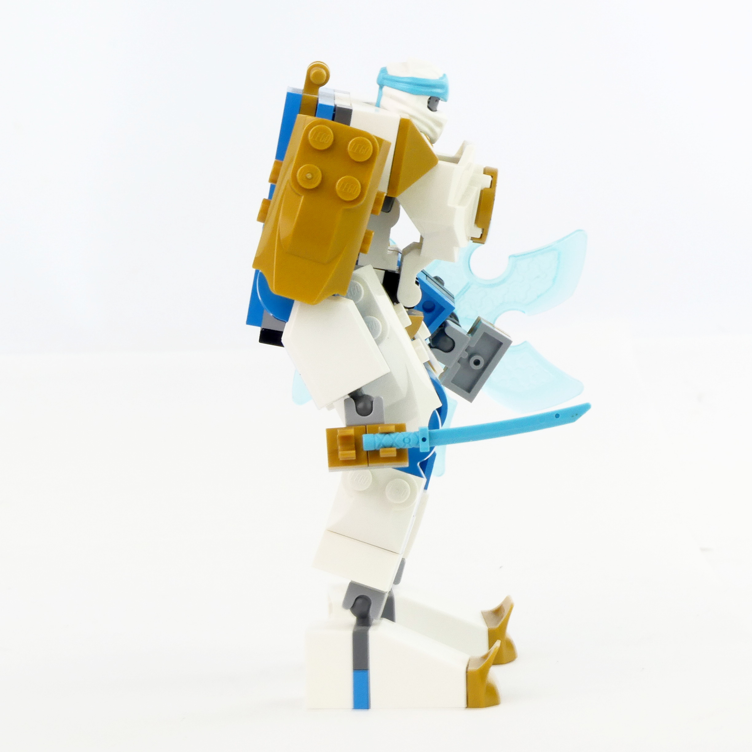 Voir photo 4 de Set LEGO Ninjago 71761 : Le robot de puissance de Zane Set LEGO Ninjago 71761 : Le robot de puissance de Zane Très bon état reconditionné photo 4