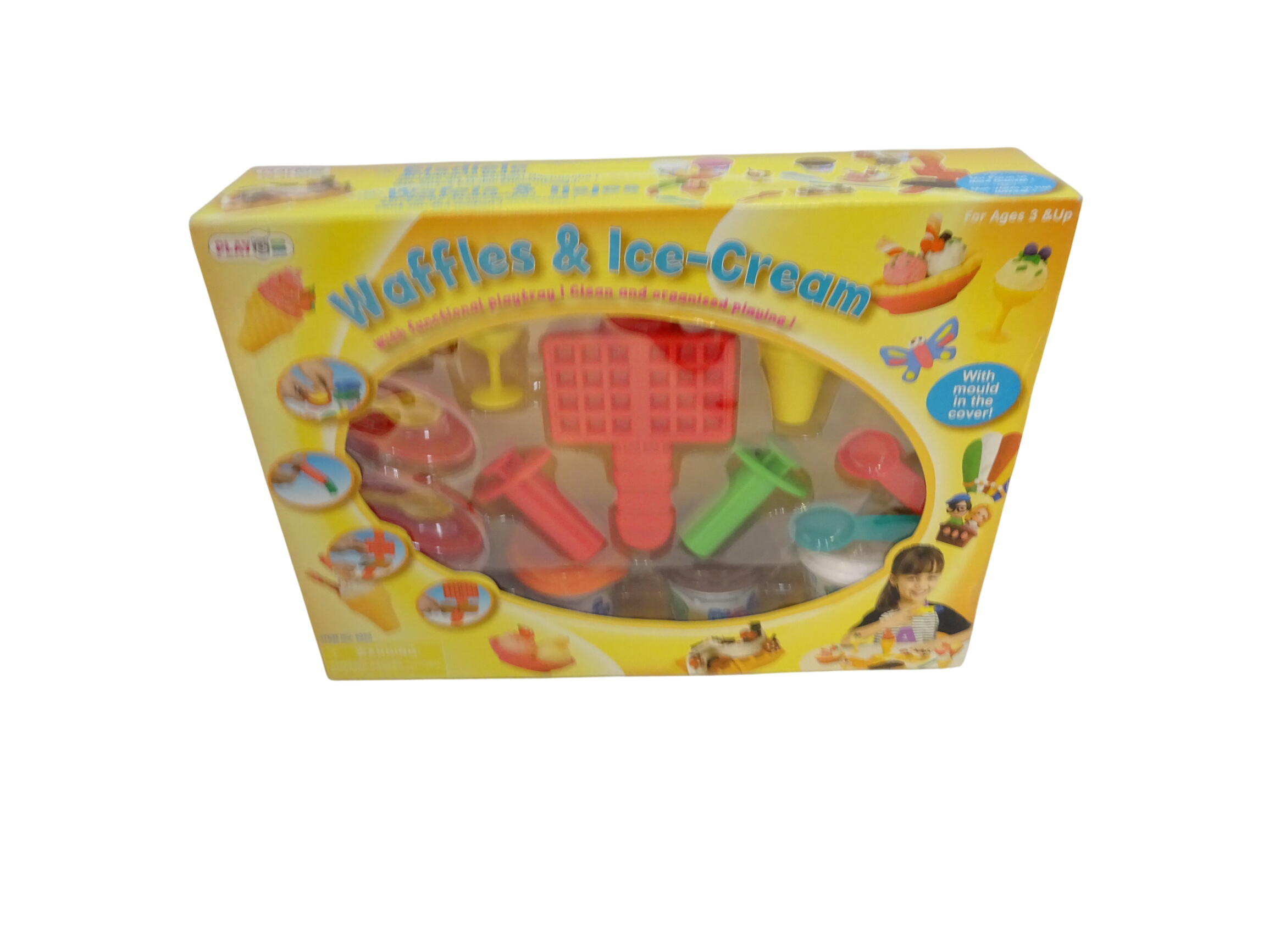 Acheter Set pâte à modeler gaufres et glaces. Parfait état - 15,00 € Set pâte à modeler gaufres et glaces. Parfait état reconditionné disponible sur Label Emmaüs
