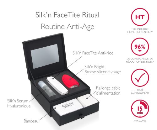 Set Routine Anti-Age SILK'N Visage et Cou État correct Silk'n reconditionné disponible sur Fnac