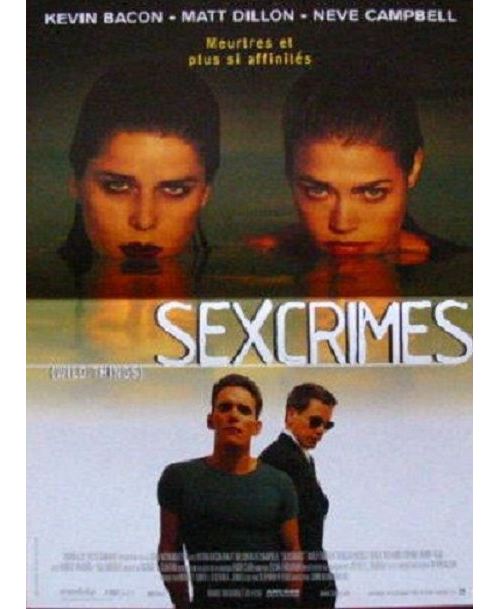 Acheter Sexcrimes AFFICHE CINEMA ORIGINALE État correct - 22,99 € Sexcrimes AFFICHE CINEMA ORIGINALE État correct N/A reconditionné disponible sur Fnac