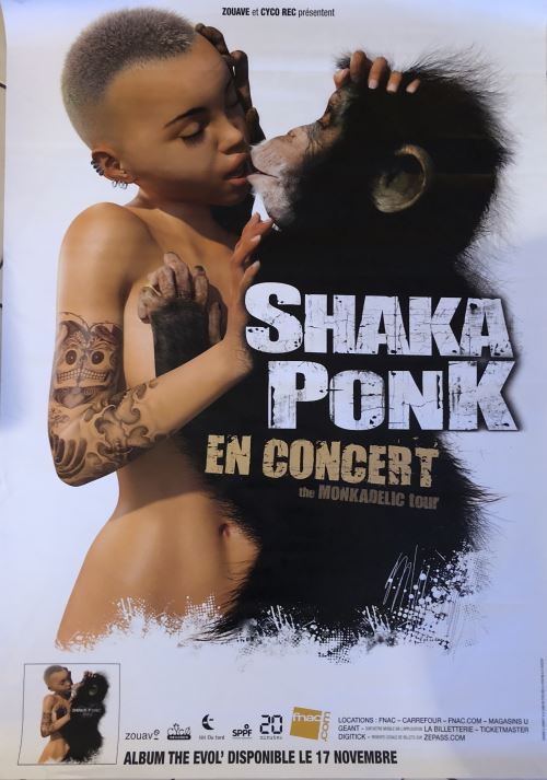 Shaka Ponk - En Concert 2018 - AFFICHE État correct reconditionné disponible sur Fnac