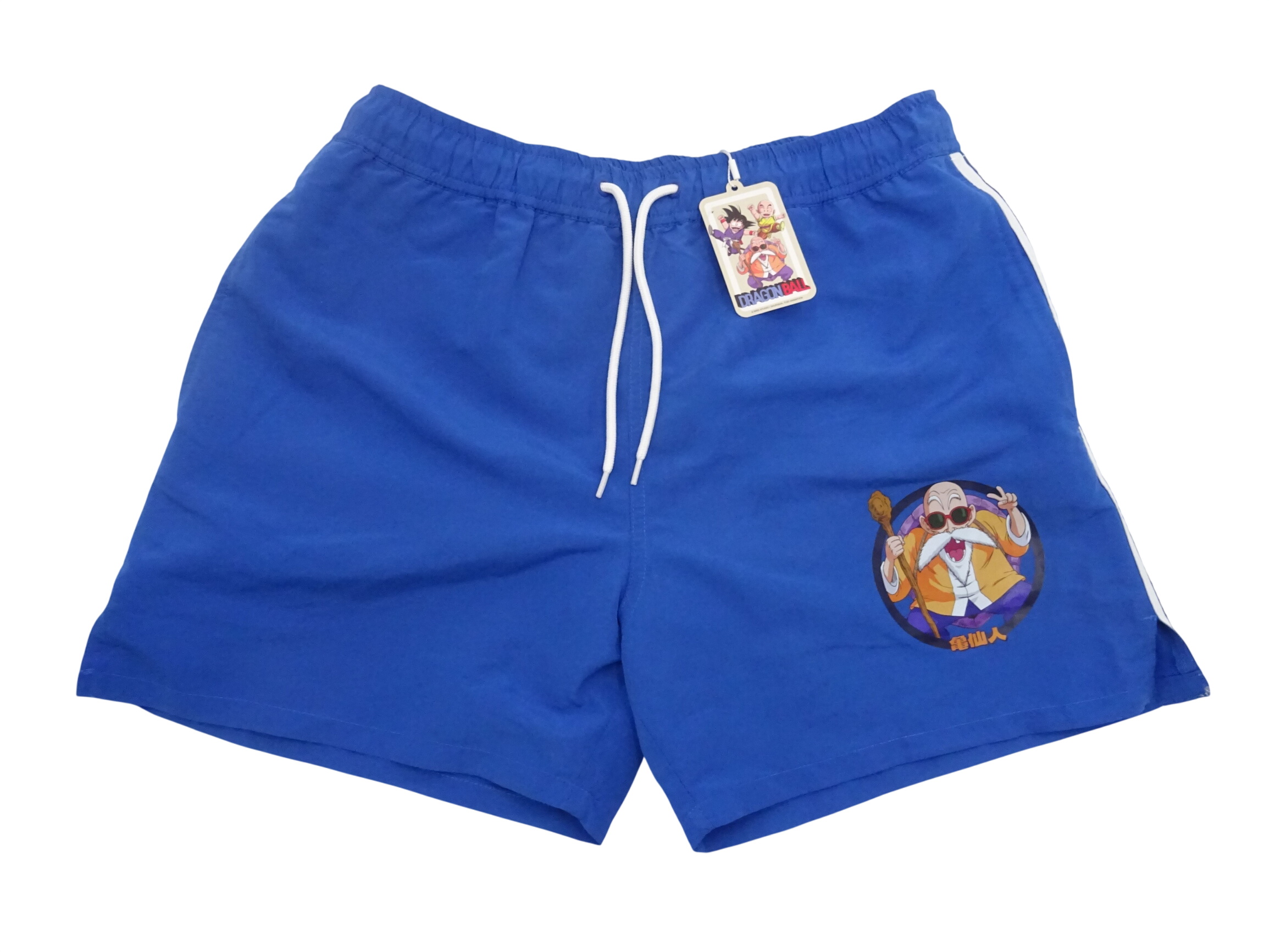 Acheter Short de bain bleu Célio "Dragon Ball- Tortue Géniale" taille XS Parfait état - 12,00 € Short de bain bleu Célio "Dragon Ball- Tortue Géniale" taille XS Parfait état reconditionné disponible sur Label Emmaüs