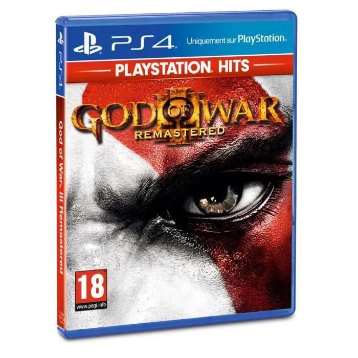 SHOT CASE - God of War 3 Remastered PlayStation Hits Jeu PS4 Reconditionné - 29,90 € SHOT CASE - God of War 3 Remastered PlayStation Hits Jeu PS4 Reconditionné reconditionné disponible sur Cdiscount Seconde Vie