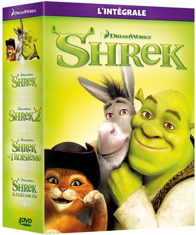 Shrek L'intégrale 1 à 4 DVD État correct reconditionné disponible sur Fnac | Dero