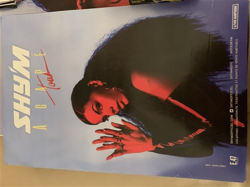 Shy'm - Agapé Tour - 40x60cm - Affiche État correct N/A reconditionné disponible sur Fnac