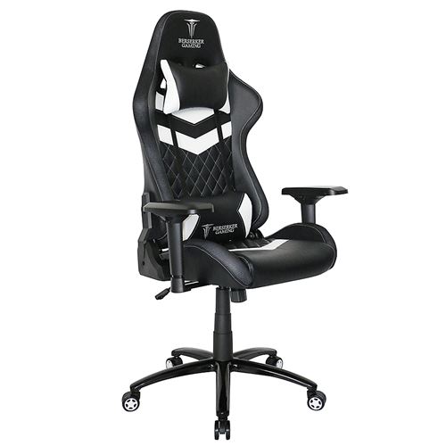 Siège gaming Berserker Thor Luxury Noir et Blanc État correct N/A (ou "Berserker Gaming" si la mar reconditionné disponible sur Fnac | Dero