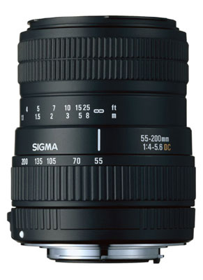 Sigma 55-200 mm f : 4-5,6 DC HSM Nikon État correct Sigma reconditionné disponible sur Fnac
