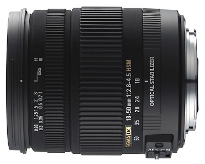 Sigma DC OS HSM 18 - 50 mm f/2.8 - 4.5, Monture Nikon État correct Sigma reconditionné disponible sur Fnac