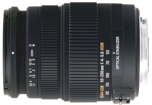 Sigma DC OS HSM 50 - 200 mm f/4.0 -5.6, Monture Nikon État correct Sigma reconditionné disponible sur Fnac