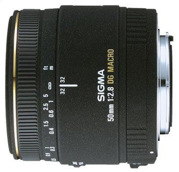 Sigma DG EX 50 mm f/2.8 Macro; Monture Canon État correct Sigma reconditionné disponible sur Fnac
