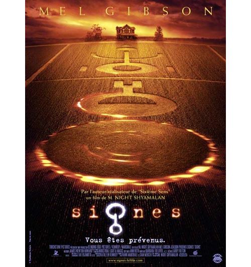 Signes AFFICHE CINEMA ORIGINALE État correct reconditionné disponible sur Fnac