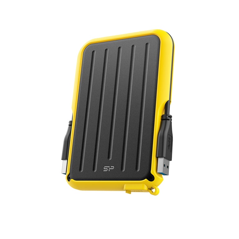 Silicon Power A66 disque dur externe 1 To USB Type-A 3.2 Gen 1 (3.1 Gen 1) Noir, Jaune - Excellent état Parfait état Silicon Power reconditionné photo 2 | Dero