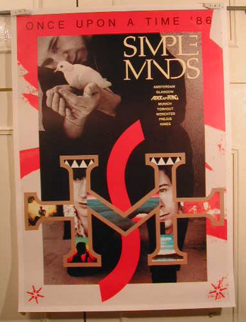 Simple Minds - 61x87 cm - AFFICHE / POSTER État correct reconditionné disponible sur Fnac