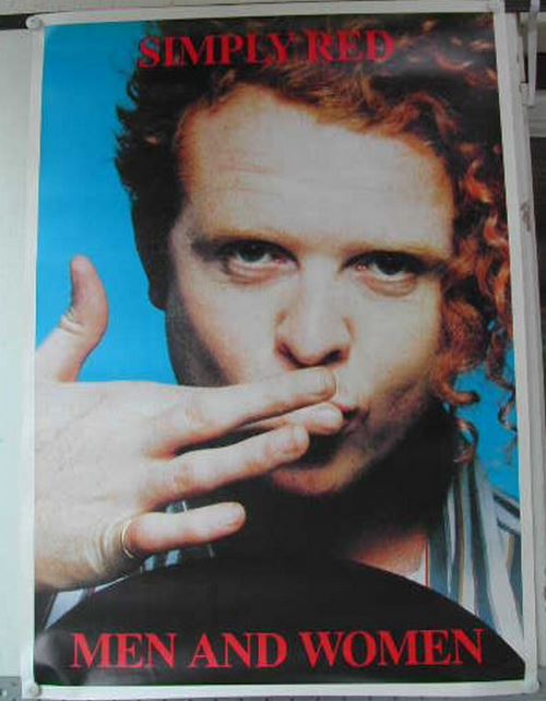 Simply Red - 60x86 cm - AFFICHE / POSTER État correct N/A reconditionné disponible sur Fnac