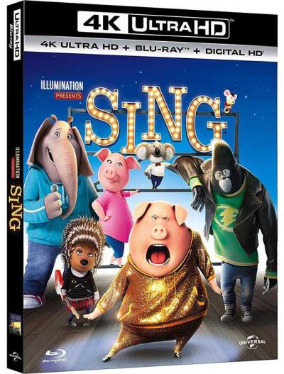 Sing (Tous En Scene) - Bluray UHD - NL FR État correct reconditionné disponible sur Fnac