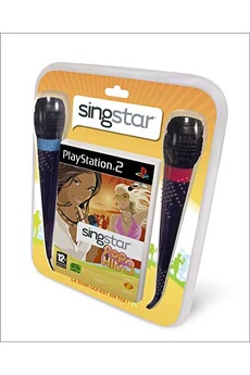 Singstar Pop Hits 3 + Micros Très bon état Sony reconditionné disponible sur Darty