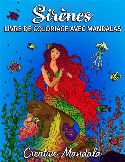Acheter Sirènes – Livre de coloriage mandalas pour adultes, anti-stress, 50 illustrations marines, grand format 21,59 x 27,94 cm État correct - 23,99 € Sirènes – Livre de coloriage mandalas pour adultes, anti-stress, 50 illustrations marines, grand format 21,59 x 27,94 cm État correct N/A reconditionné disponible sur Fnac
