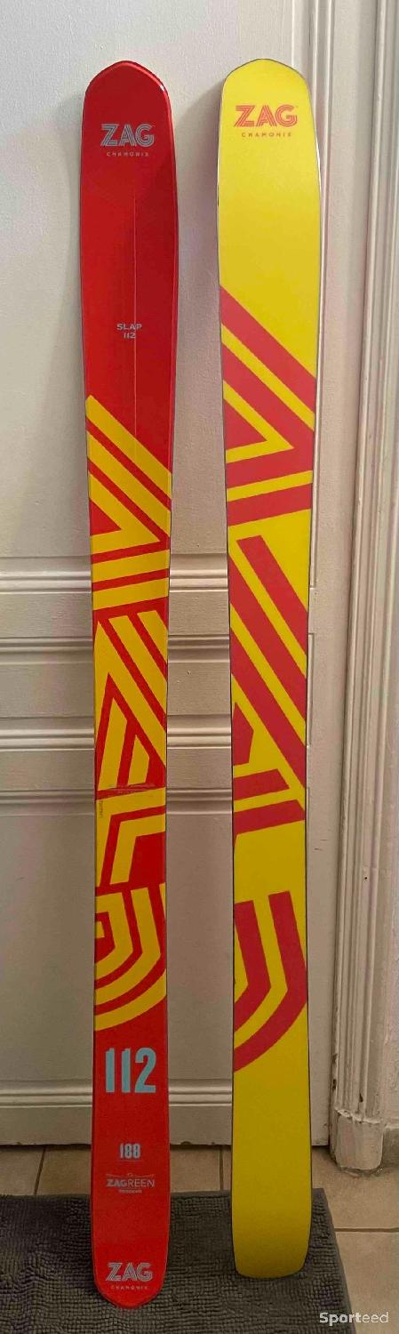 Ski ZAG Slap 112 – 188 cm – NEUFS SOUS BLISTER Comme neuf (c'est déjà la condition standard) reconditionné disponible sur Sporteed