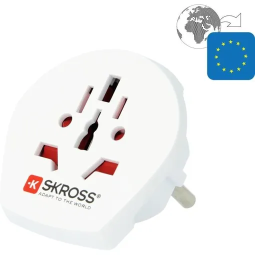 SKROSS Adaptateur de voyage Monde vers Europe Bon état reconditionné disponible sur Rakuten
