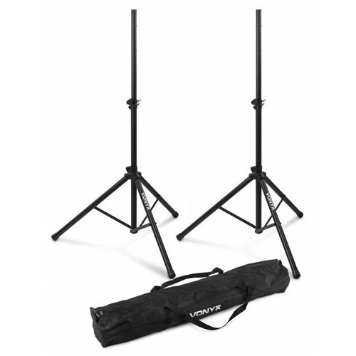 Skytec/Vonyx Paire de supports pour enceintes sono DJ PA + housse de transport État correct - 51,37 € Skytec/Vonyx Paire de supports pour enceintes sono DJ PA + housse de transport État correct reconditionné disponible sur Fnac