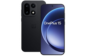 Smartphone 15 5G 16Go RAM 512Go Noir 6.78" 165Hz Tri-Chip AI Snapdragon 8 Elite Gen5 7300mAh Version Globale CPH2747 Très bon état OnePlus reconditionné disponible sur Darty