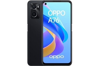 Smartphone A76 - 128Go - 4G - Noir (2022) - Reconditionné - Excellent état État correct Oppo reconditionné disponible sur Darty