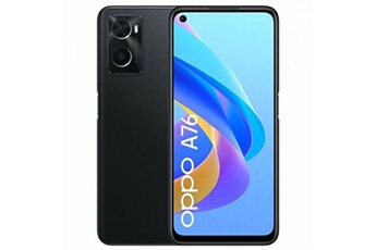 Smartphone A76 6 5 pouces Octa Core 4 GB RAM 128 GB Noir État correct Oppo reconditionné disponible sur Darty