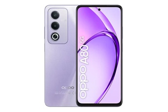 Smartphone a80 violet 6.67 pouces RAM 8 Go 256 Go État correct Oppo reconditionné disponible sur Darty