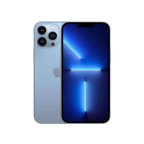 Smartphone Apple iPhone 13 Pro Max bleu 6.70 stockage 128 Go État correct N/A reconditionné disponible sur Fnac