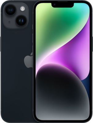 Smartphone APPLE iPhone 14 Minuit 256Go Batterie Neuve Parfait état reconditionné disponible sur Boulanger