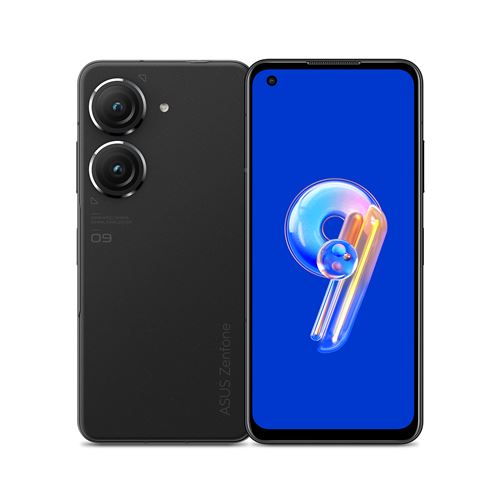 Smartphone Asus Zenfone 9 5.9" 5G Double nano SIM 16 Go RAM 256 Go Noir Minuit État correct Asus reconditionné disponible sur Fnac