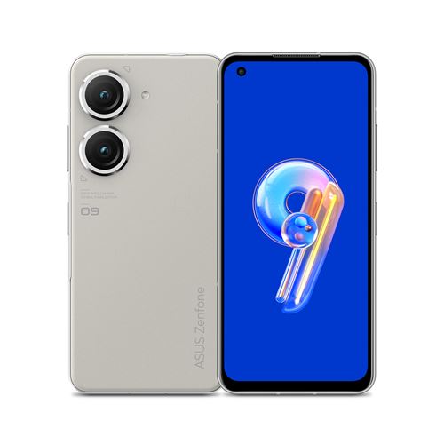 Smartphone Asus Zenfone 9 5.9" 5G Double nano SIM 8 Go RAM 128 Go Blanc Clair de Lune État correct Asus reconditionné disponible sur Fnac
