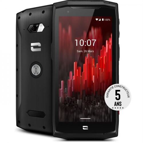 Smartphone Crosscall core m5 noir stockage 32 Go État correct N/A reconditionné disponible sur Fnac