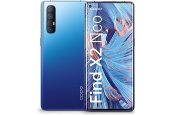 Smartphone Find X2 Neo 256 Go Bleu Stellaire État correct Oppo reconditionné disponible sur Darty