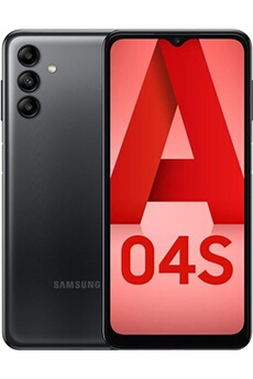Smartphone Galaxy A04S 4G 6,5 32 Go Noir État correct Samsung reconditionné disponible sur Darty