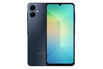 Smartphone Galaxy A06 noir 6.7 RAM 4 Go stockage 64 Go État correct Samsung reconditionné disponible sur Darty
