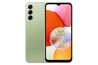 Smartphone Galaxy A14 6,6" Nano SIM 128 Go Vert Bon état Samsung reconditionné disponible sur Darty