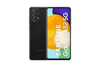 Smartphone galaxy a52 5g double sim 128 go noir (version royaume-uni) État correct reconditionné disponible sur Darty