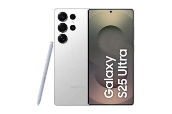 Smartphone galaxy s25 ultra blanc 6.9 pouces RAM 12 Go stockage 512 Go État correct Samsung reconditionné disponible sur Darty