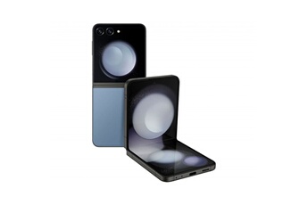 Smartphone Galaxy Z Flip 5 Bleu RAM 8 Go stockage 512 Go Très bon état Samsung reconditionné disponible sur Darty