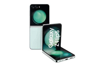 Smartphone Galaxy Z Flip 5 vert RAM 8 Go stockage 512 Go État correct Samsung reconditionné disponible sur Darty