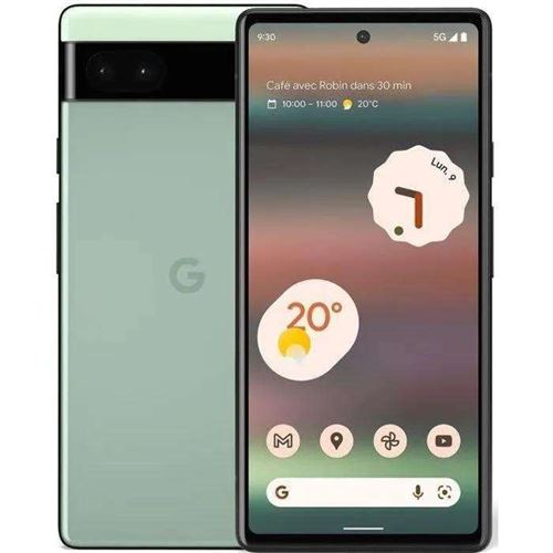 Smartphone GOOGLE Google Pixel 6A 6.1 stockage 128 Go RAM 6 Go Marron État correct reconditionné disponible sur Fnac