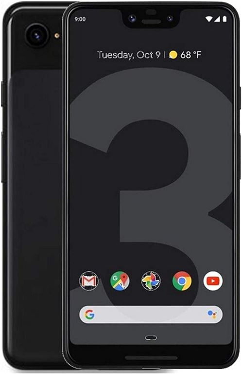 Smartphone-Google Pixel 3 64G-12MP 5.5 pouces débloqué-Noir État correct Google reconditionné disponible sur Fnac