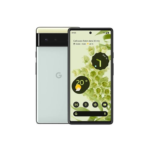 Smartphone Google Pixel 6 6,4" 5G 128 Go Gris Océan État correct Google reconditionné disponible sur Fnac