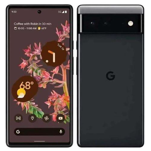Smartphone Google pixel 6 noir RAM 8 Go stockage 128 Go État correct N/A reconditionné disponible sur Fnac