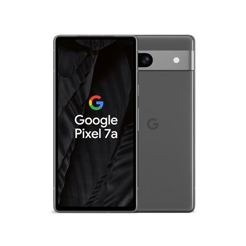 Smartphone Google Pixel 7a 6.1" 5G Double SIM 128 Go Noir Charbon État correct Google reconditionné disponible sur Fnac